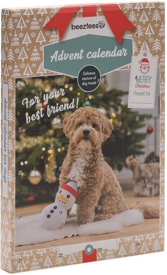Beeztees PAW Adventní kalendář pro psy 100g