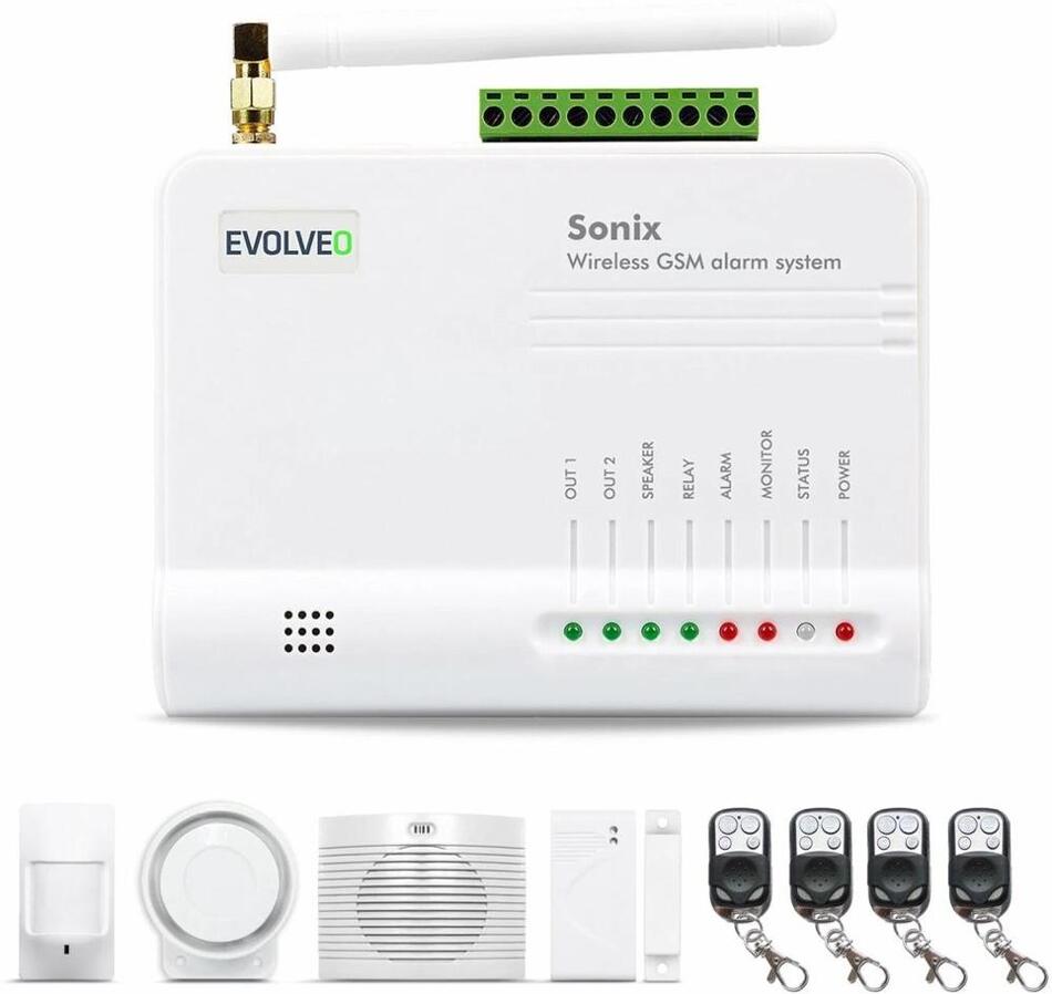 EVOLVEO Sonix, bezdrátový GSM alarm (ALM301)