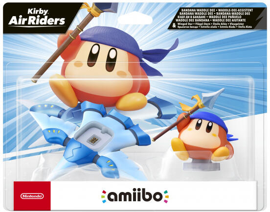amiibo Bandana Waddle Dee &amp; Winged Star (Kirby AR)