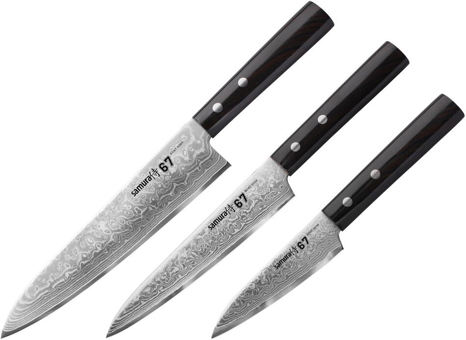 Samura DAMASCUS 67 Startovací sada šéfkuchaře 2 (SD67-0220M)