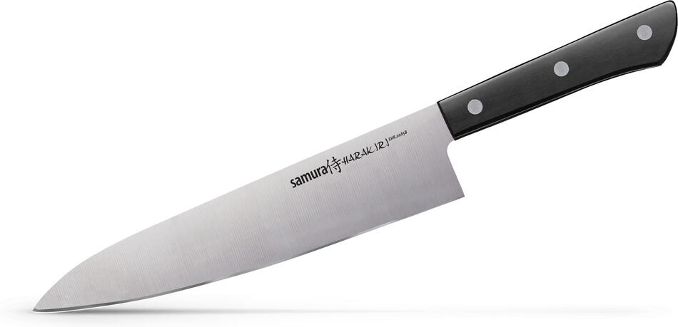 Samura HARAKIRI Šéfkuchařský nůž 20 cm (černá) (SHR-0085B)