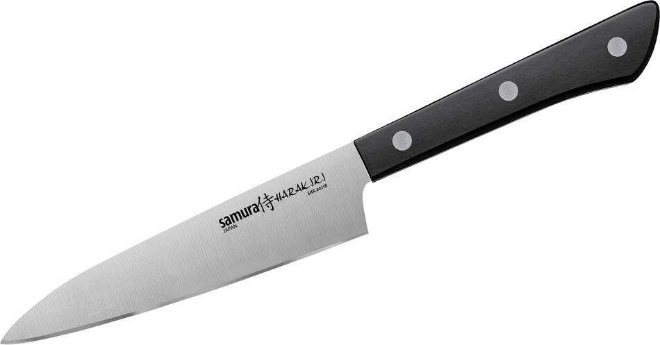 Samura HARAKIRI Univerzální nůž 12 cm (černá) (SHR-0021B)