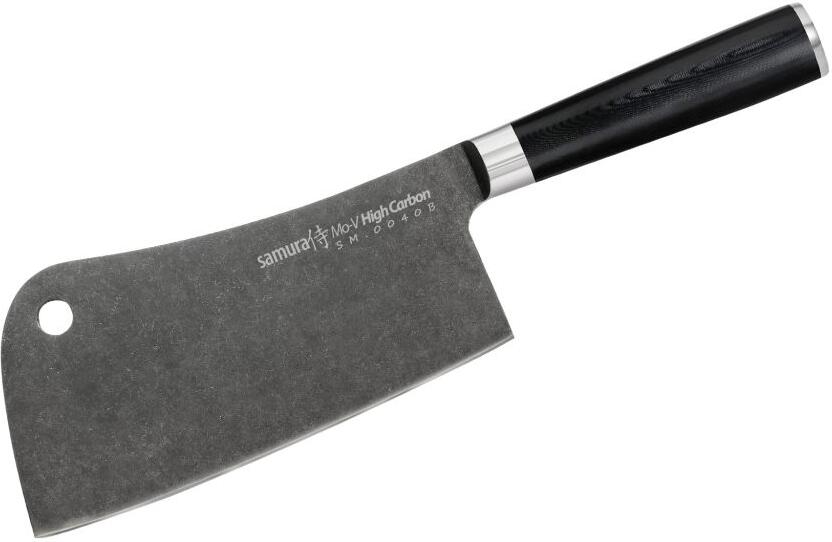 Samura MO-V Stonewash Kuchyňský nůž - sekáček 18 cm (SM-0040B)