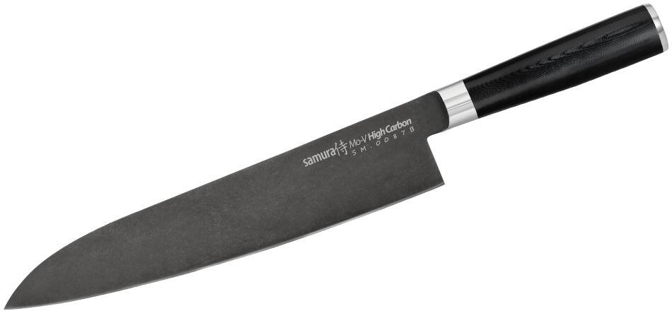 Samura MO-V Stonewash Šéfkuchařský nůž GRAND 24 cm (SM-0087B)