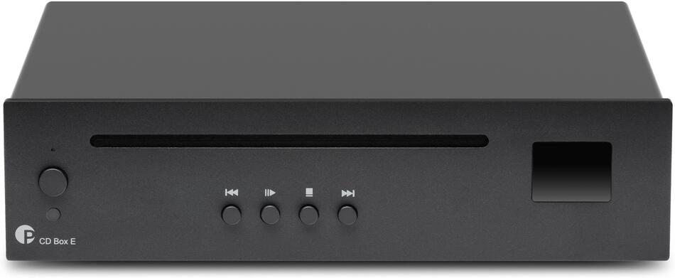 Pro-ject CD Box E - Minimalistický CD přehrávač, černý