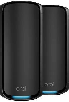 Netgear Orbi 970 Series Quad-Band WiFi 7 Mesh 2-pack Black (RBE972SB-100EUS)