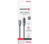 SWISSTEN LCD KABEL USB-C / LIGHTNING 1,5 M