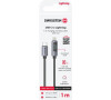SWISSTEN LCD KABEL USB-C / LIGHTNING 1 M