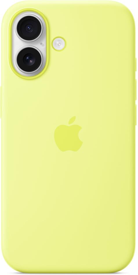 Apple iPhone 17 Silicone Case with MagSafe - Neon Yellow (MGEV4ZM/A)
