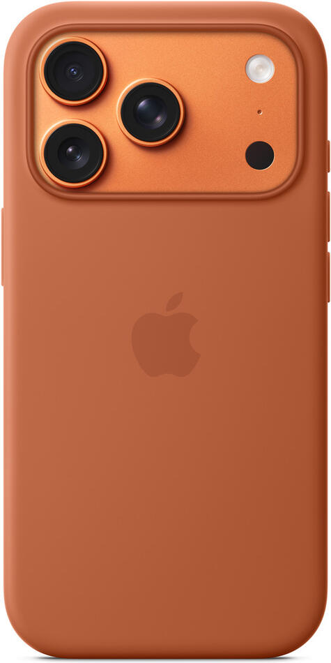Apple iPhone 17 Pro Silicone Case w MS –Terra Cotta / SK (MGFJ4ZM/A)