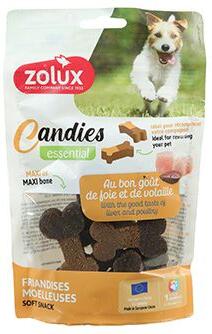 Pochoutka pes CANDIES Max kost drůbež,játra 150g ZOLUX