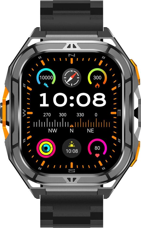 Chytré hodinky Armodd Titan GPS (9141), černé