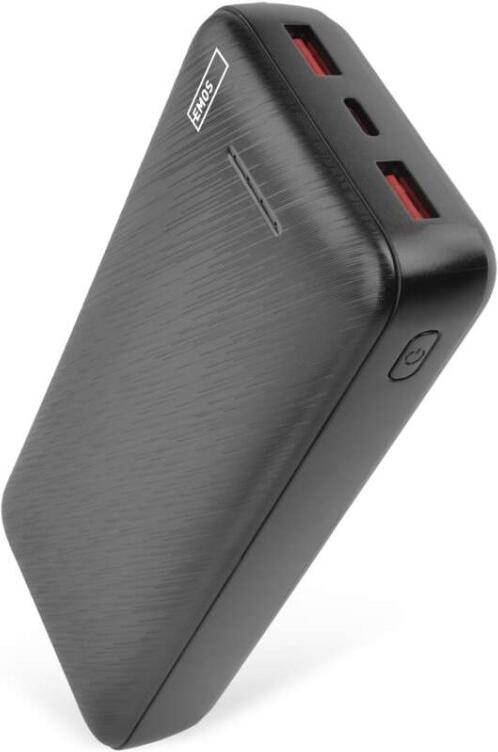 Powerbanka Emos AlphaQ3, 20 000 mAh, 22,5 W, černá (B0572B)