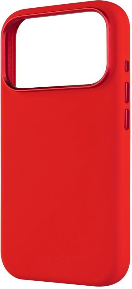 Zadní kryt FIXED MagFlow s podporou MagSafe pro Apple iPhone 17 Pro, červený
