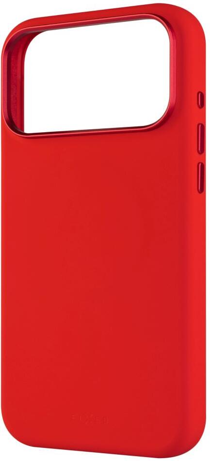 Zadní kryt FIXED MagFlow s podporou MagSafe pro Apple iPhone 17 Pro Max, červený
