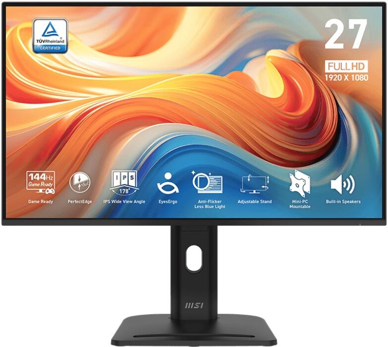 MSI Pro/MP275PG E14 / 27" / IPS / FHD / 144Hz / 1ms / Černá / 3R (PRO MP275PG E14)