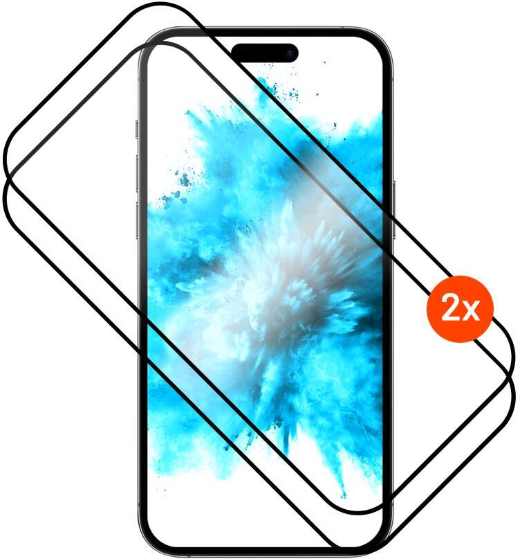 Tvrzené sklo FIXED Full-Cover s aplikátorem pro Samsung Galaxy A37 5G, 2ks, černé