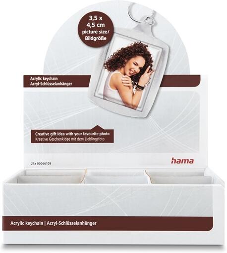 Hama 66109 akrylový přívěšek na klíče, v