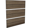 KETER Plotový panel KETER FENCE KIT walnut (3x panel)