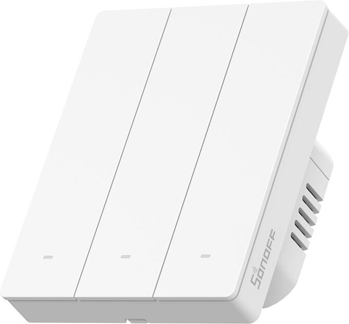 Chytrý nástěnný spínač SONOFF Zigbee ZBM5-3C-80W, 3kanálový