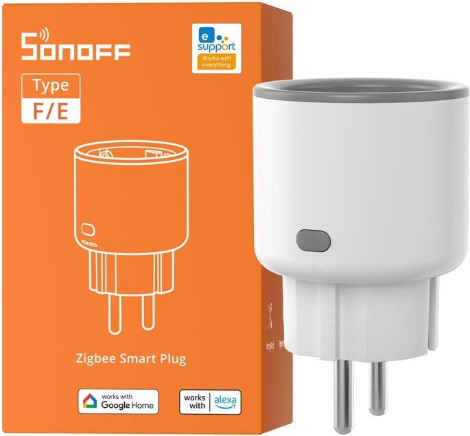Chytrá zásuvka Sonoff S60ZBTPF ZigBee