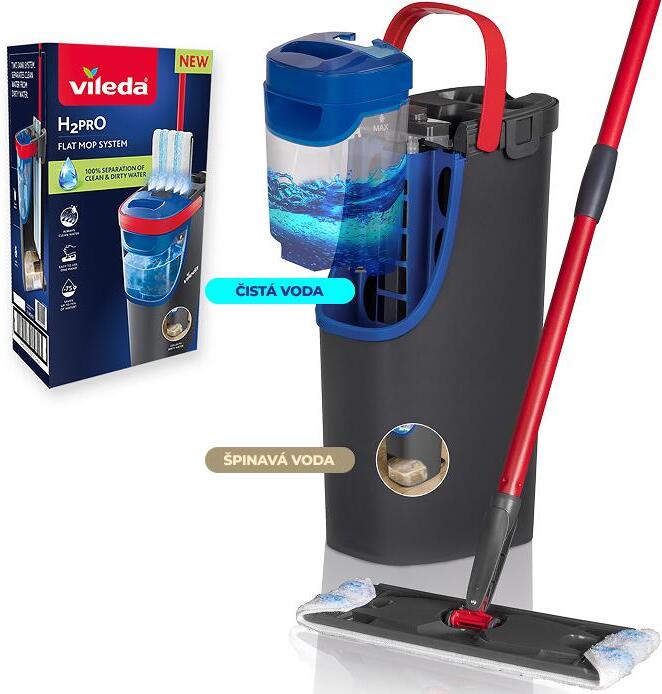 Plochý mop Vileda H2PrO