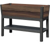 KETER kv�tin�� DECO ELEVATED GARDEN BED - Walnut