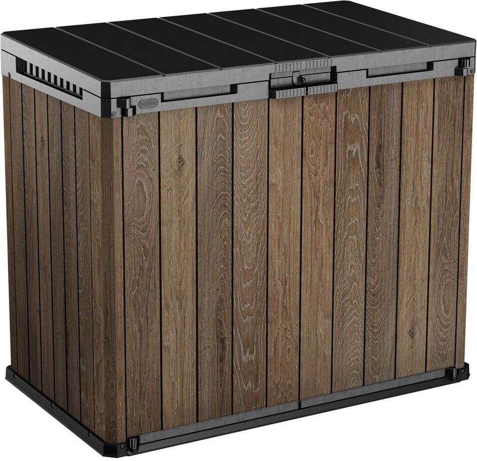 KETER skříňka Deco Horizontal Store it out 1150 L - WALNUT