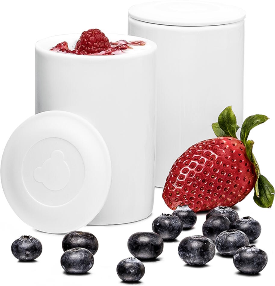Porcelánové kelímky na jogurt k Guzzanti GZ 708