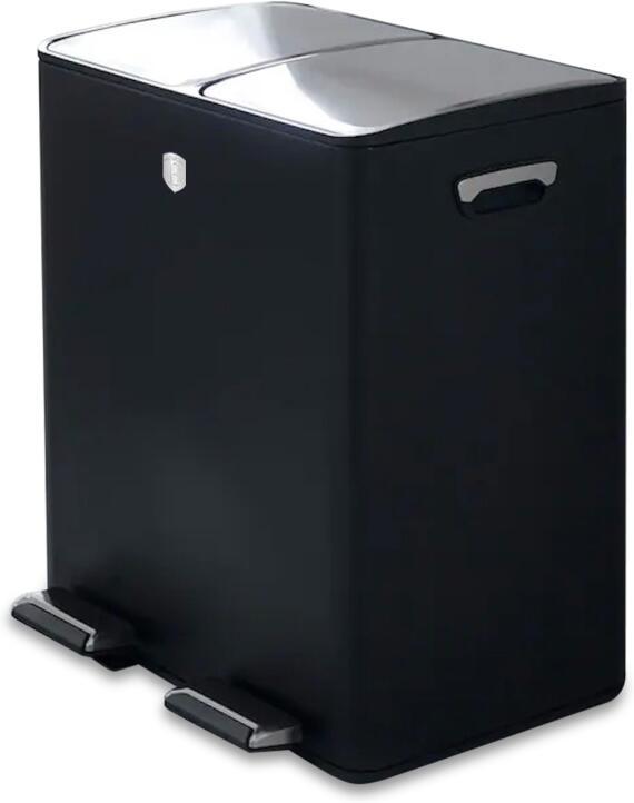 BERLINGERHAUS Koš odpadkový 2x30 litrů Black Rose Collection BH-8883