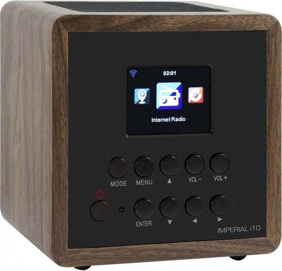 i10 Internet Radio Vzhled dřeva Imperial 22-310-00