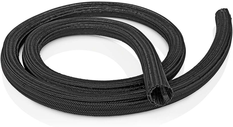 Cable management NEDIS CMSL0030BK200