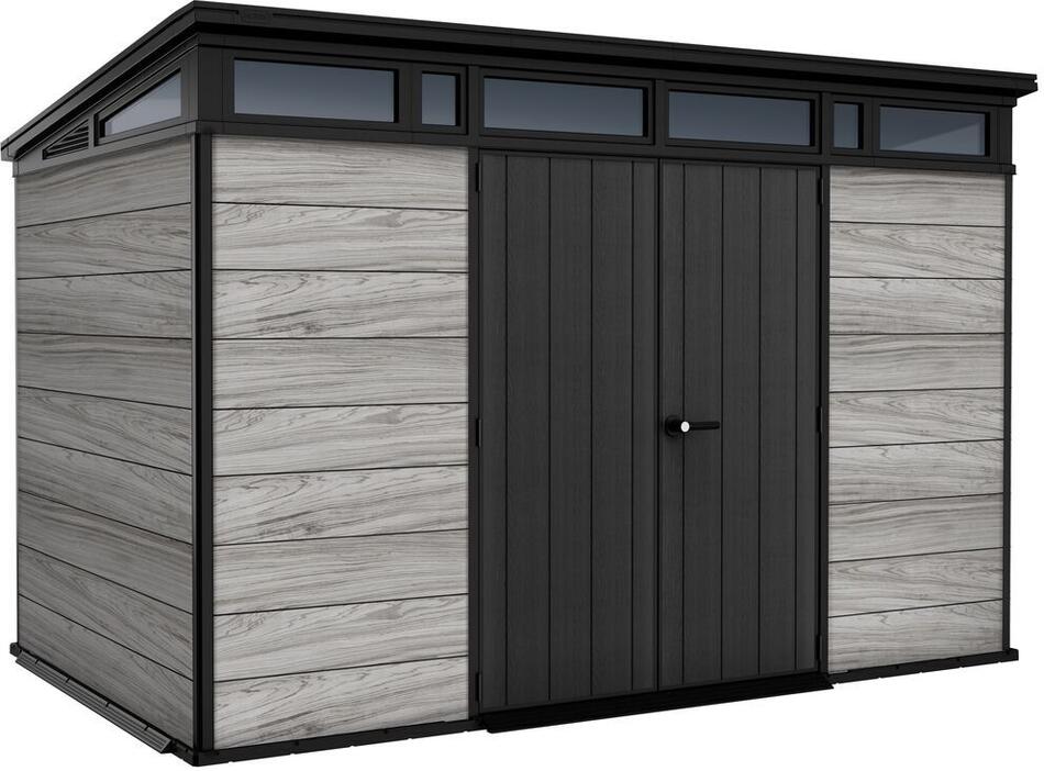KETER PENT Signature domek 11x7 Storm Grey