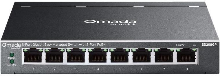 TP-Link ES208GP 8xGb Easy Man.switch Omada