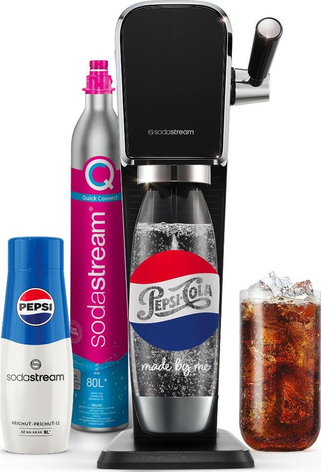 Výrobník sody SodaStream ART Black Pepsi Mpack