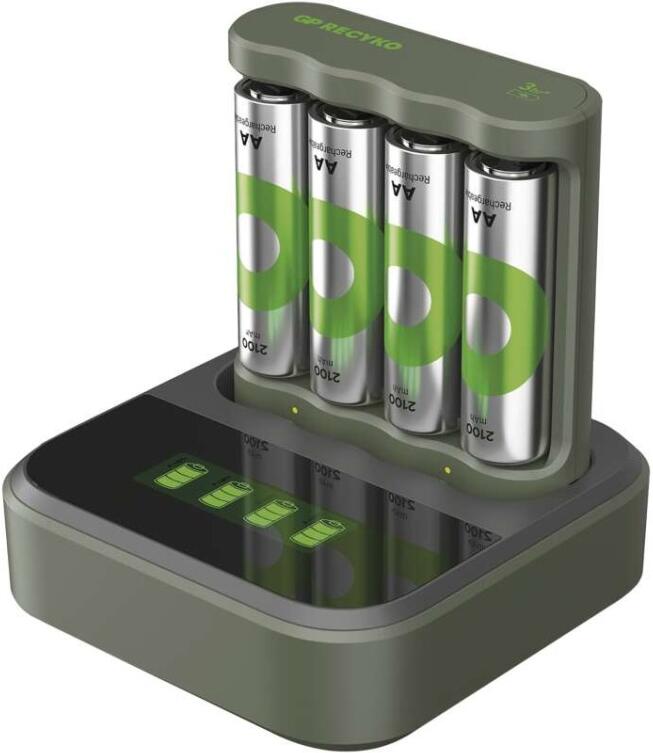 Nabíječka baterií GP B441 + Speed Dock + 4 x AA 2100 mAh (B50444D)