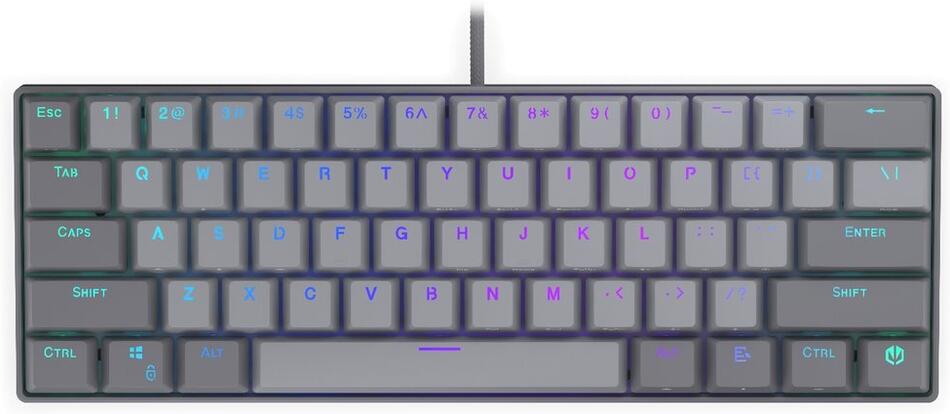 Endorfy mechanická klávesnice Thock V2 Compact / drátová / ARGB / red sw. / USB / kompaktní / US layout (EY5A128)