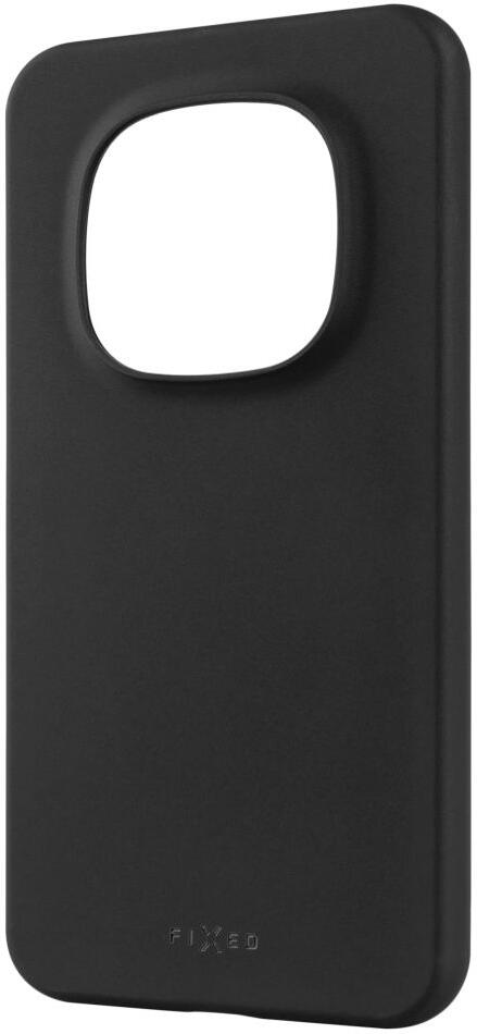 Zadní pogumovaný kryt FIXED Story pro Xiaomi Redmi Note 15 Pro 5G, černý