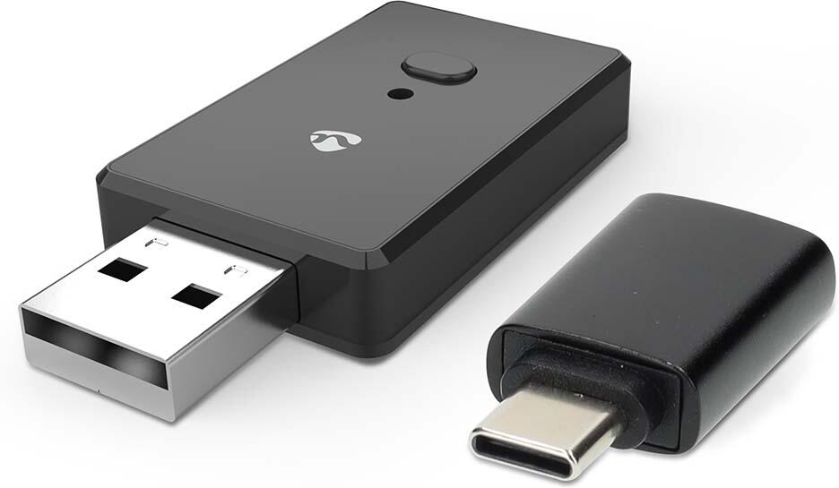 Bezdrátový Audio Adaptér do Auta NEDIS CKAA2400BK