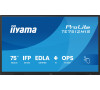 75" IIYAMA TE7512MIS-B4AG:IPS,4K,40P,USB-C