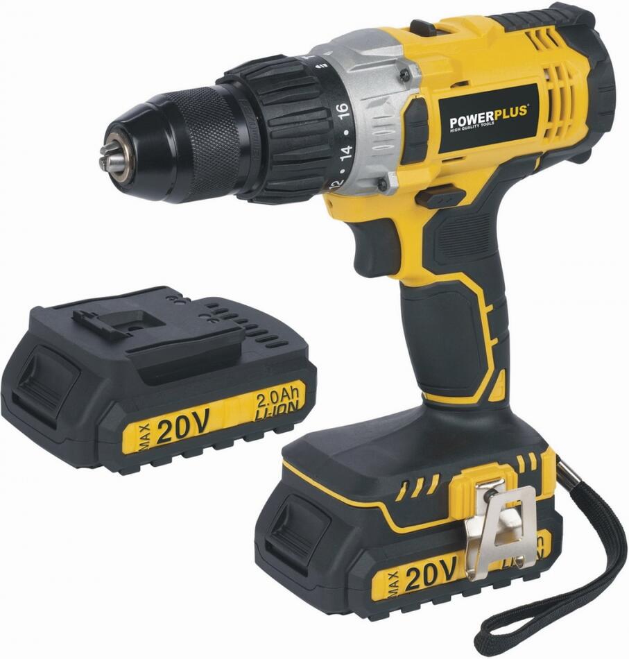 Aku vrtačka Powerplus POWX00445 20V s příklepem
