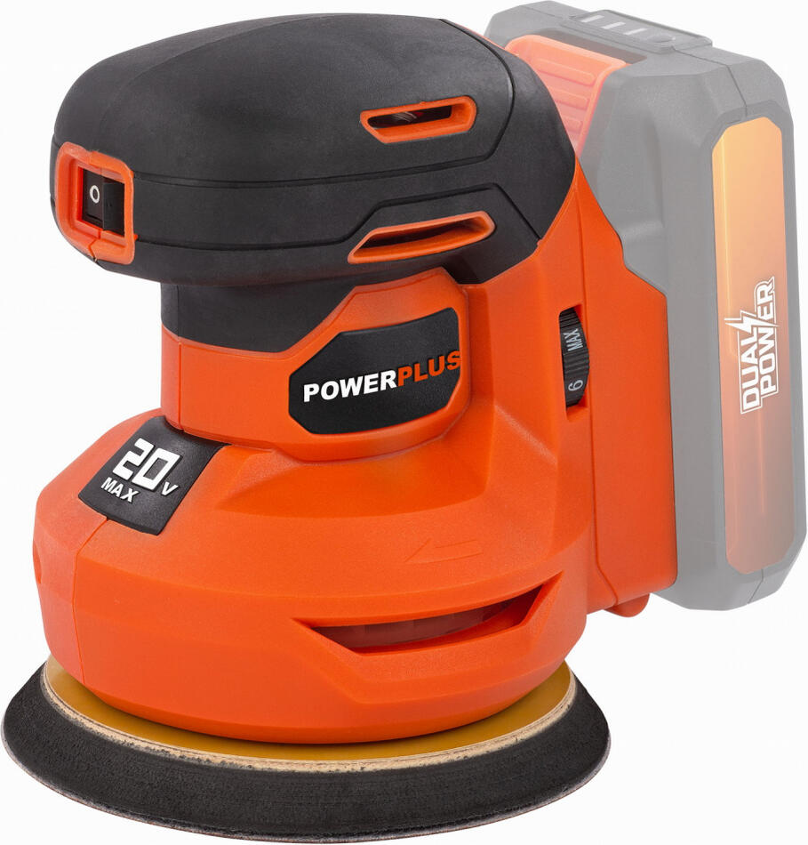 Excentrická bruska Powerplus POWDP50400 - Aku 20V (bez AKU)