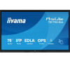 75" IIYAMA TE7515A-B1AG:IPS,4K,EDLA,NFC
