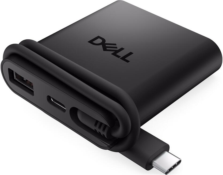 Dell Pro 4 v 1 USB-C cestovní rozbočovač - DA225 (470-BFBN)