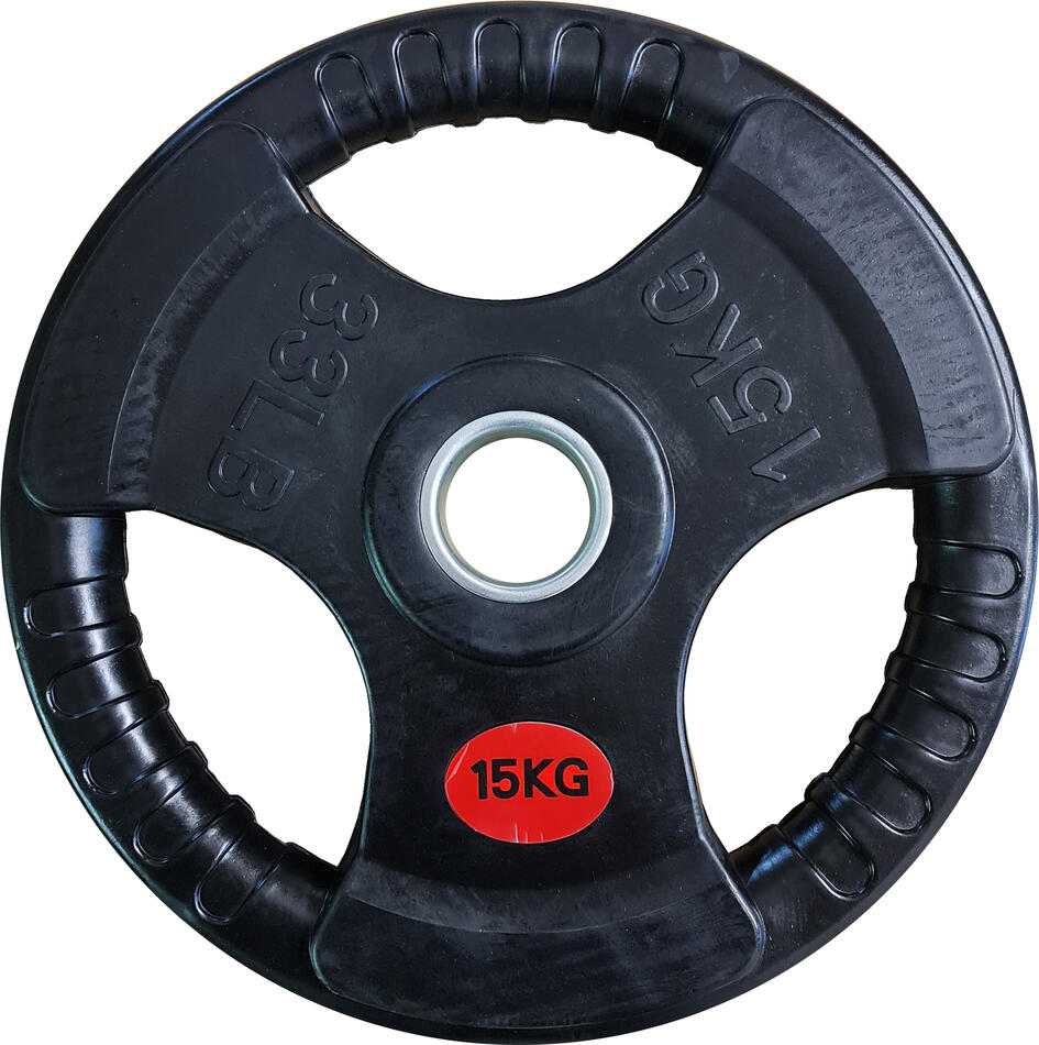 Náhradní pogumovaný kotouč s úchopy 15 kg - průměr 50 mm