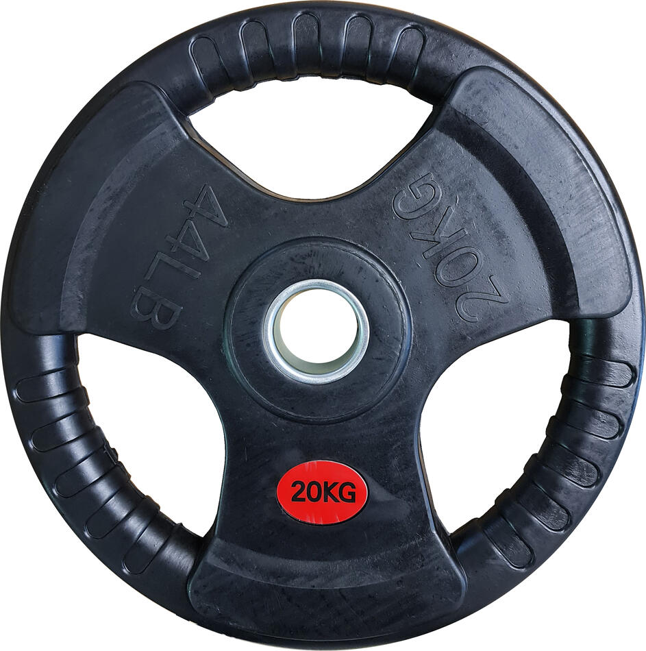 Náhradní pogumovaný kotouč s úchopy 20 kg - průměr 50 mm
