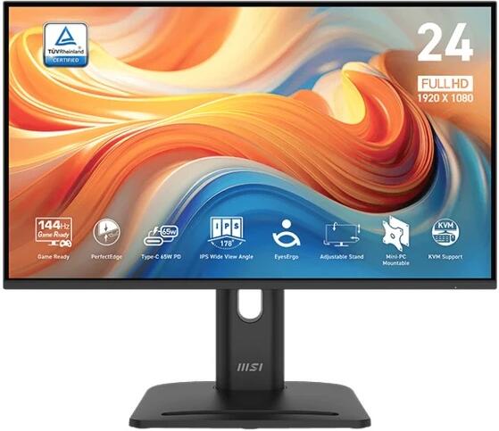 MSI Pro/MP245PHG E14 / 23,8" / IPS / FHD / 144Hz / 1ms / Černá / 3R (PRO MP245PHG E14)