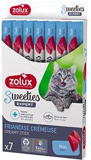 Pochoutka kočka SWEETIES tuňák 7ks Zolux