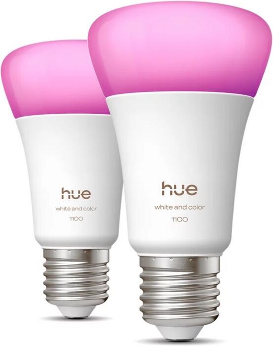 Hue WCA 810 smart žárovka A60 E27, 8,1W, 1100lm (2ks) Philips HUE