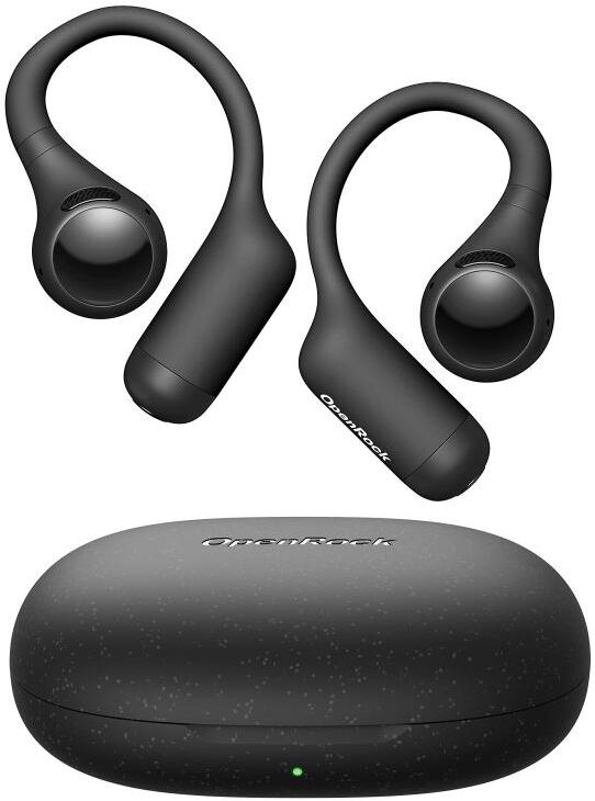 OpenRock S2 – Sportovní otevřená bezdrátová sluchátka, Bluetooth, černá (OpenRockS2B)